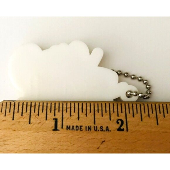 Pokemon Meowth Nintendo 23 1997 Character Key Fob Keychain 2.25" Vintage Rare - Picture 5 of 5